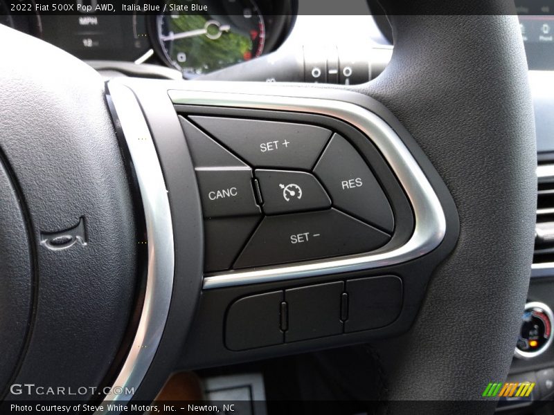  2022 500X Pop AWD Steering Wheel