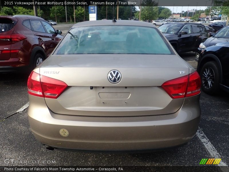 Titanium Beige / Titan Black 2015 Volkswagen Passat Wolfsburg Edition Sedan