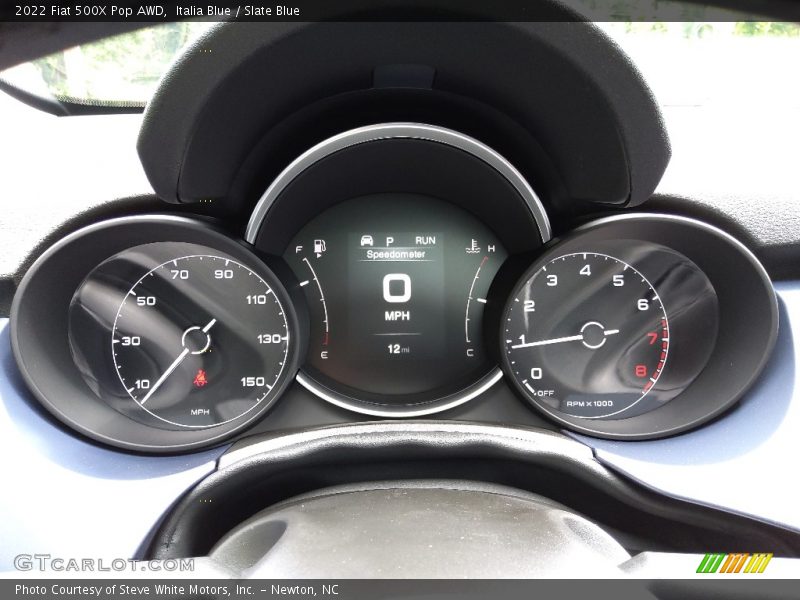  2022 500X Pop AWD Pop AWD Gauges