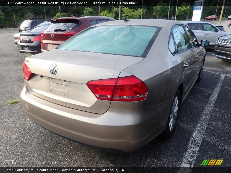 Titanium Beige / Titan Black 2015 Volkswagen Passat Wolfsburg Edition Sedan