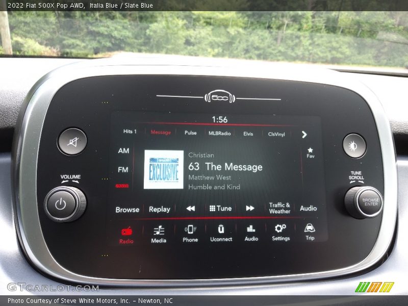 Controls of 2022 500X Pop AWD