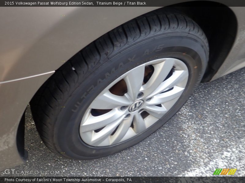 Titanium Beige / Titan Black 2015 Volkswagen Passat Wolfsburg Edition Sedan