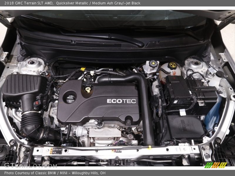 Quicksilver Metallic / Medium Ash Gray/­Jet Black 2018 GMC Terrain SLT AWD