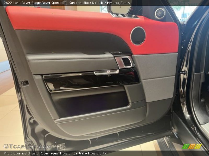 Santorini Black Metallic / Pimento/Ebony 2022 Land Rover Range Rover Sport HST