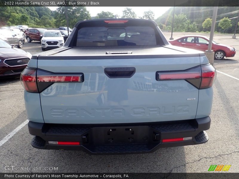 Blue Stone / Black 2022 Hyundai Santa Cruz SEL AWD