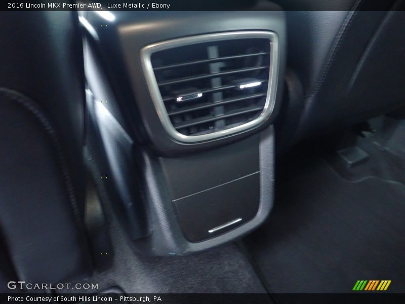 Luxe Metallic / Ebony 2016 Lincoln MKX Premier AWD