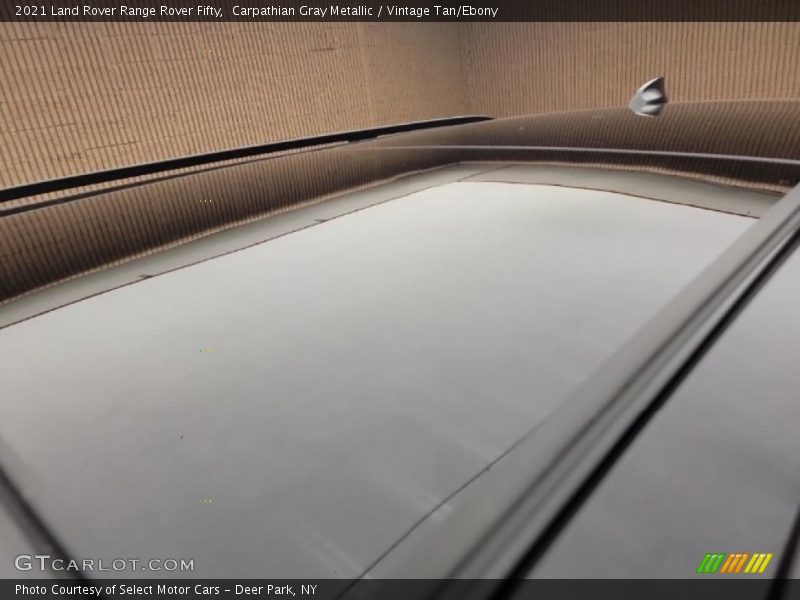 Carpathian Gray Metallic / Vintage Tan/Ebony 2021 Land Rover Range Rover Fifty