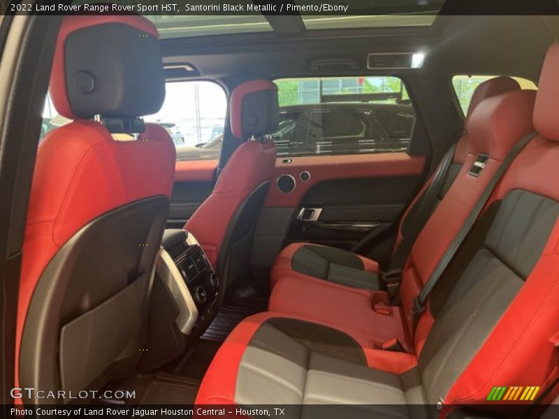Rear Seat of 2022 Range Rover Sport HST