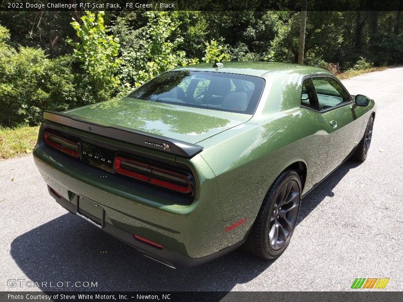 F8 Green / Black 2022 Dodge Challenger R/T Scat Pack