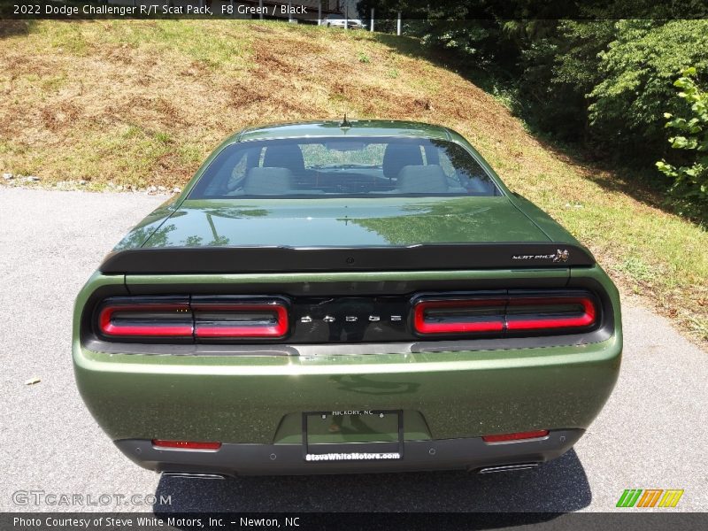 F8 Green / Black 2022 Dodge Challenger R/T Scat Pack