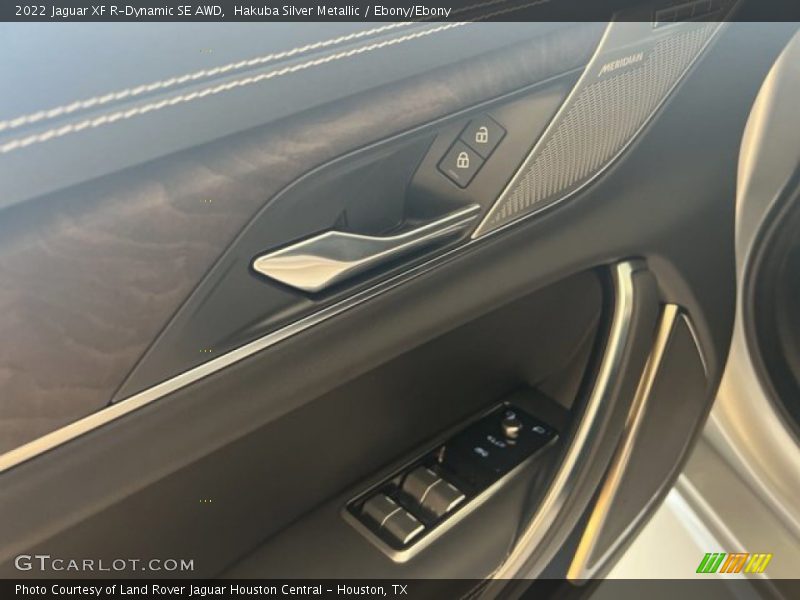 Hakuba Silver Metallic / Ebony/Ebony 2022 Jaguar XF R-Dynamic SE AWD