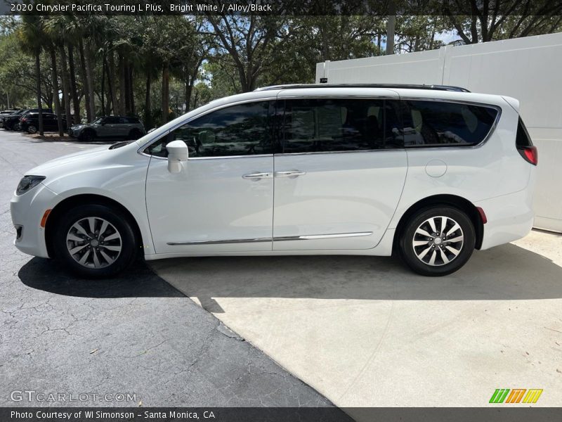 Bright White / Alloy/Black 2020 Chrysler Pacifica Touring L Plus
