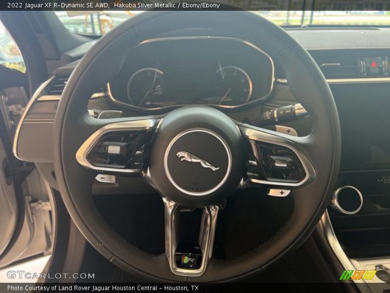 Hakuba Silver Metallic / Ebony/Ebony 2022 Jaguar XF R-Dynamic SE AWD
