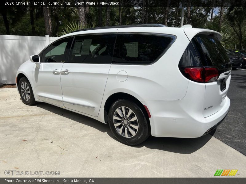 Bright White / Alloy/Black 2020 Chrysler Pacifica Touring L Plus
