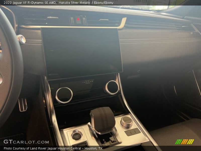 Hakuba Silver Metallic / Ebony/Ebony 2022 Jaguar XF R-Dynamic SE AWD