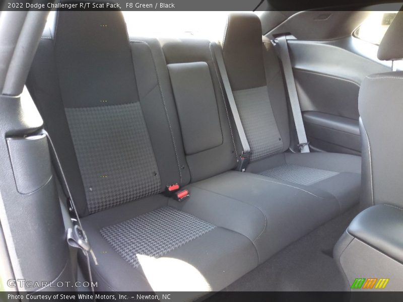Rear Seat of 2022 Challenger R/T Scat Pack