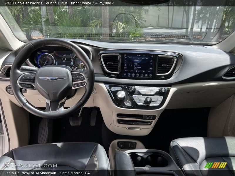 Bright White / Alloy/Black 2020 Chrysler Pacifica Touring L Plus