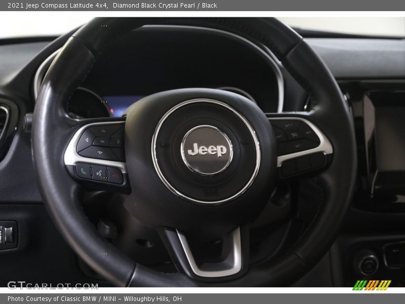 Diamond Black Crystal Pearl / Black 2021 Jeep Compass Latitude 4x4