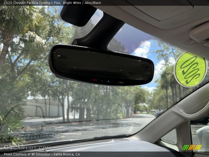 Bright White / Alloy/Black 2020 Chrysler Pacifica Touring L Plus