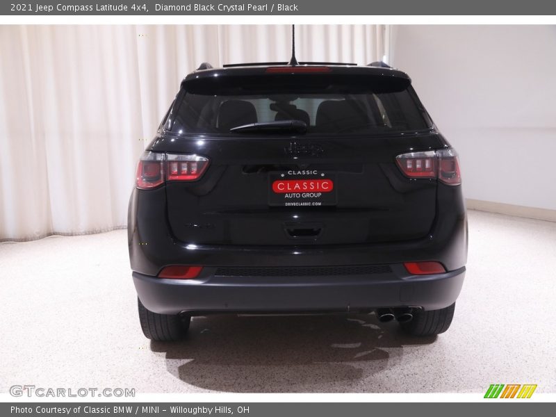 Diamond Black Crystal Pearl / Black 2021 Jeep Compass Latitude 4x4