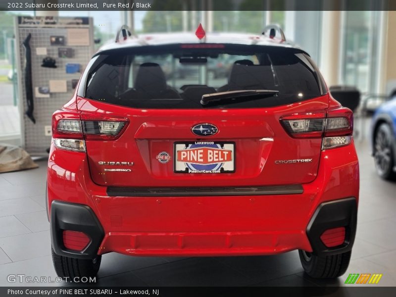 Pure Red / Black 2022 Subaru Crosstrek Limited