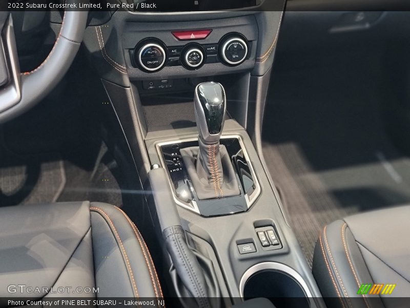 Pure Red / Black 2022 Subaru Crosstrek Limited