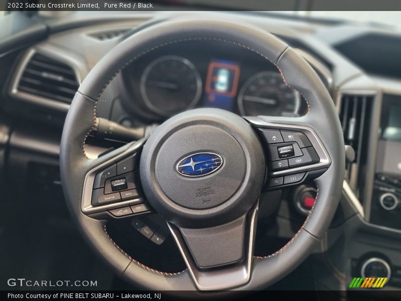 Pure Red / Black 2022 Subaru Crosstrek Limited