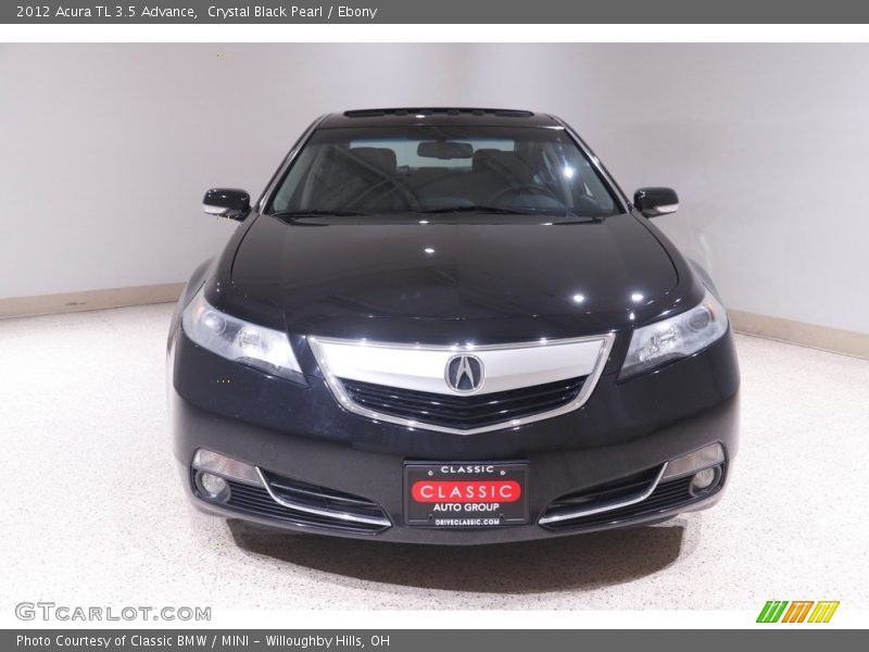 Crystal Black Pearl / Ebony 2012 Acura TL 3.5 Advance