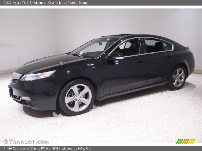 Crystal Black Pearl / Ebony 2012 Acura TL 3.5 Advance