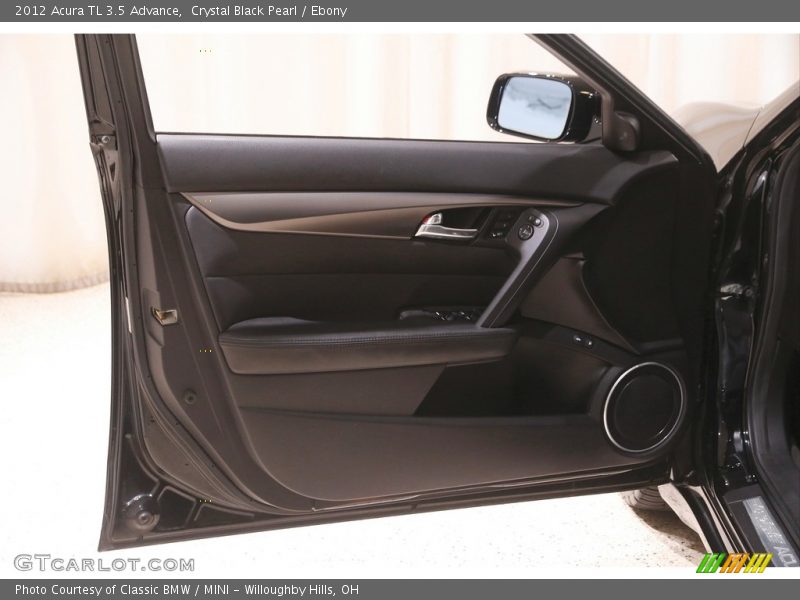 Crystal Black Pearl / Ebony 2012 Acura TL 3.5 Advance
