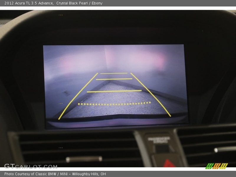 Crystal Black Pearl / Ebony 2012 Acura TL 3.5 Advance