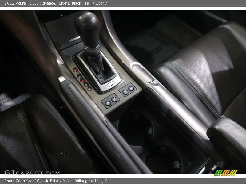 Crystal Black Pearl / Ebony 2012 Acura TL 3.5 Advance