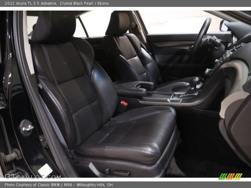 Crystal Black Pearl / Ebony 2012 Acura TL 3.5 Advance