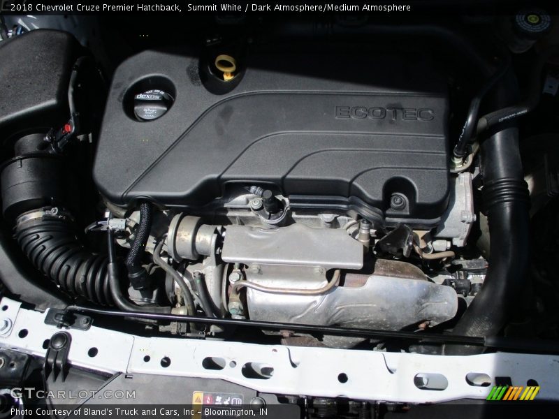  2018 Cruze Premier Hatchback Engine - 1.4 Liter Turbocharged DOHC 16-Valve CVVT 4 Cylinder