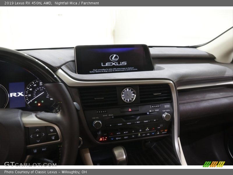 Nightfall Mica / Parchment 2019 Lexus RX 450hL AWD