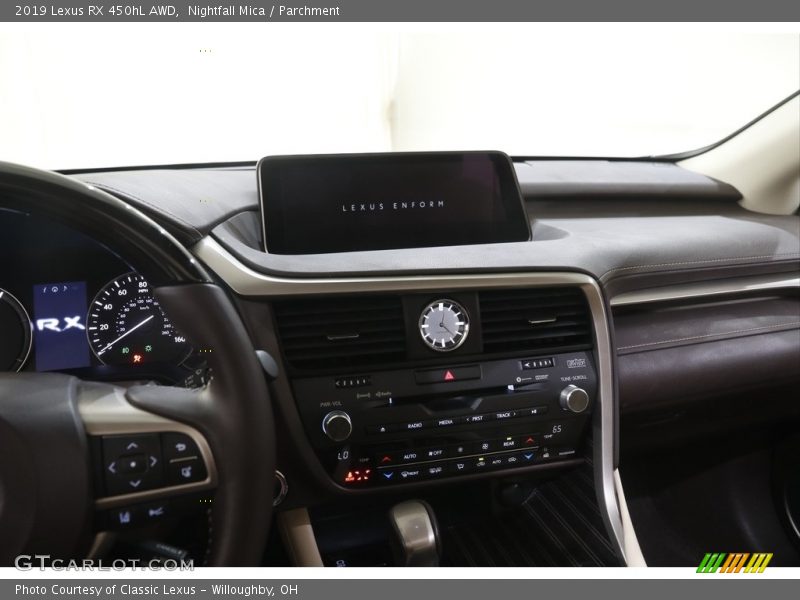 Nightfall Mica / Parchment 2019 Lexus RX 450hL AWD