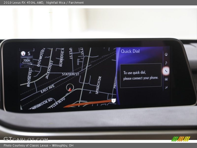Nightfall Mica / Parchment 2019 Lexus RX 450hL AWD