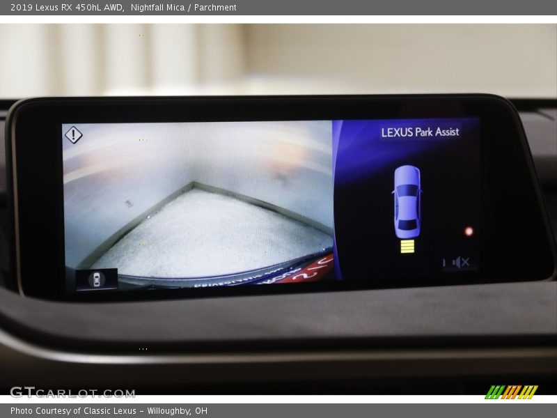 Nightfall Mica / Parchment 2019 Lexus RX 450hL AWD