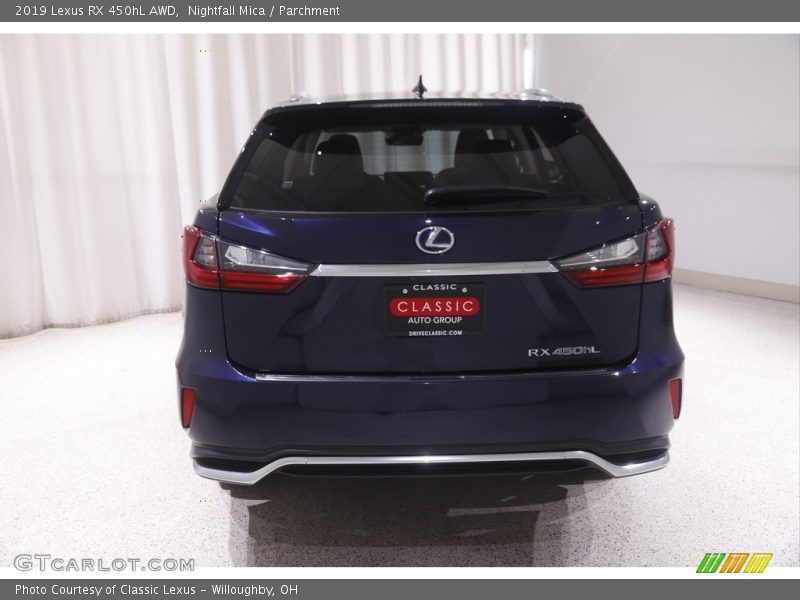 Nightfall Mica / Parchment 2019 Lexus RX 450hL AWD