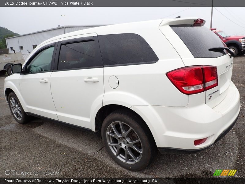 Vice White / Black 2019 Dodge Journey GT AWD