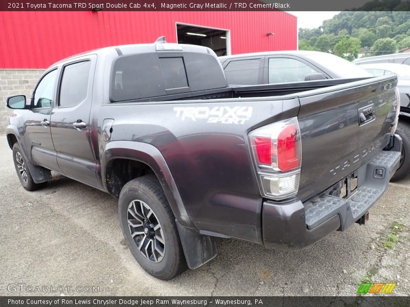 Magnetic Gray Metallic / TRD Cement/Black 2021 Toyota Tacoma TRD Sport Double Cab 4x4