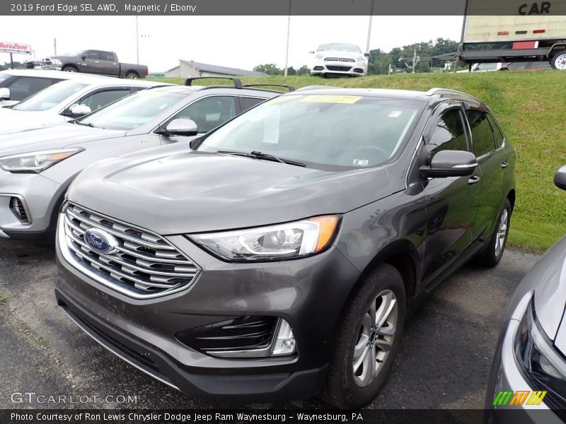 Magnetic / Ebony 2019 Ford Edge SEL AWD