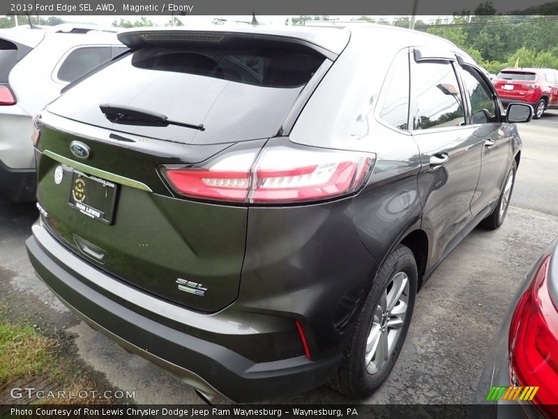 Magnetic / Ebony 2019 Ford Edge SEL AWD