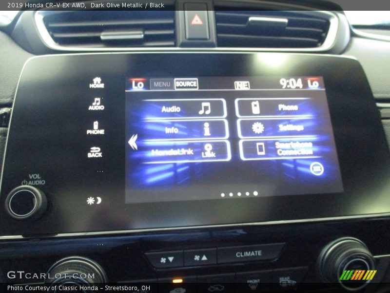 Dark Olive Metallic / Black 2019 Honda CR-V EX AWD