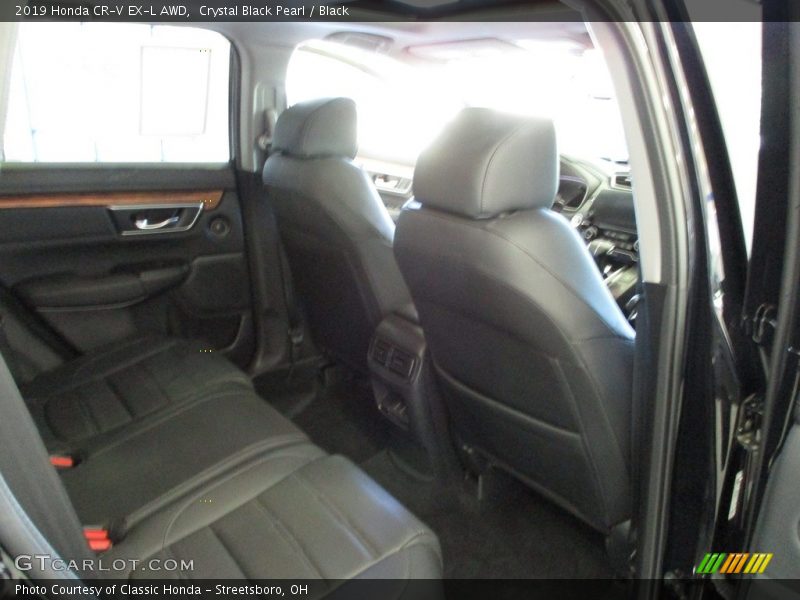 Crystal Black Pearl / Black 2019 Honda CR-V EX-L AWD