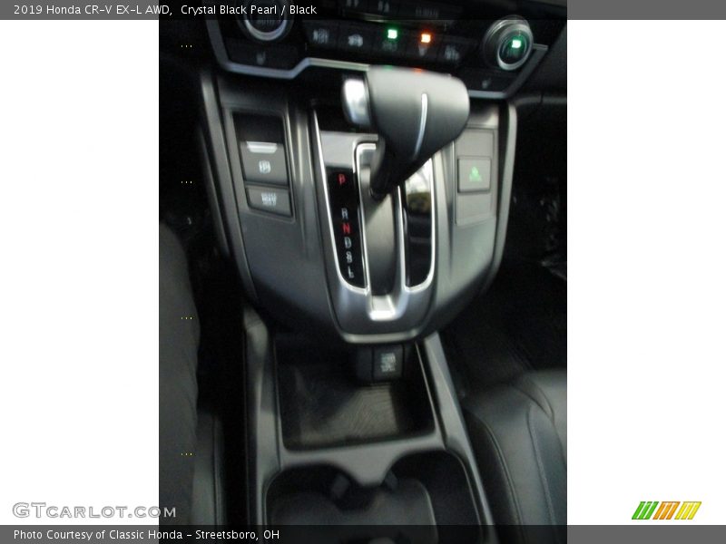 Crystal Black Pearl / Black 2019 Honda CR-V EX-L AWD