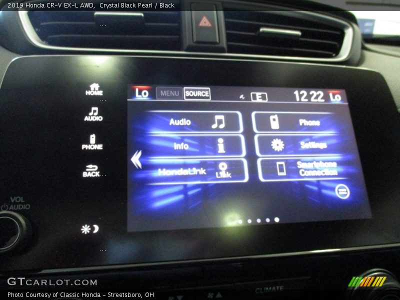 Crystal Black Pearl / Black 2019 Honda CR-V EX-L AWD