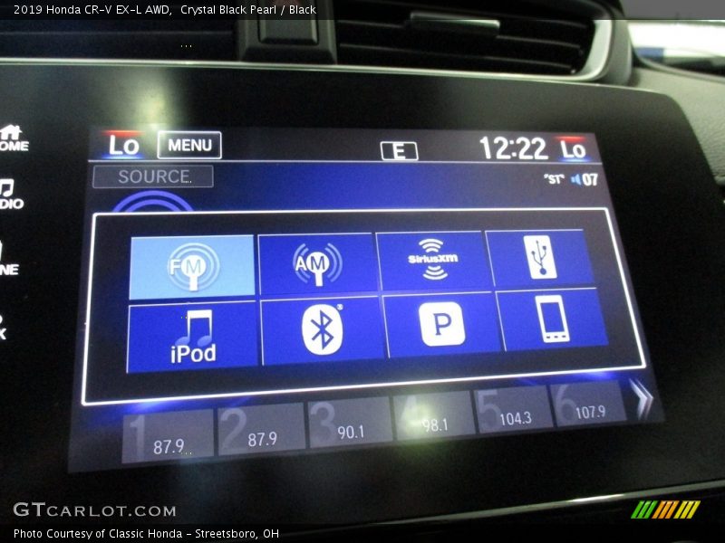 Crystal Black Pearl / Black 2019 Honda CR-V EX-L AWD