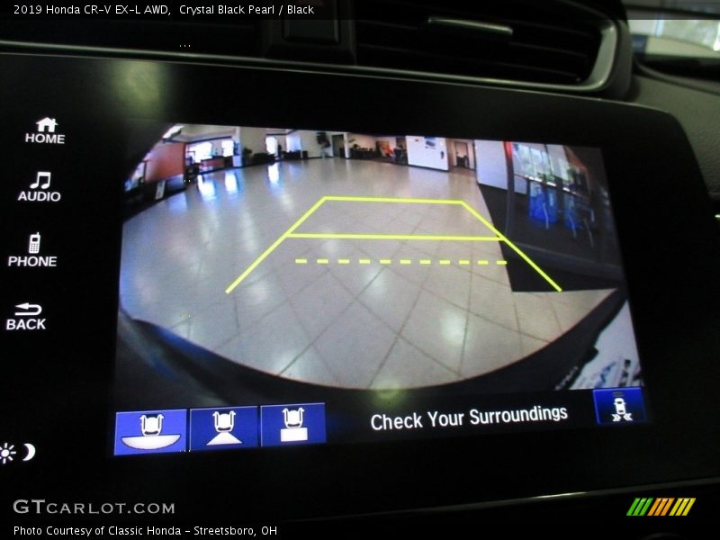 Crystal Black Pearl / Black 2019 Honda CR-V EX-L AWD