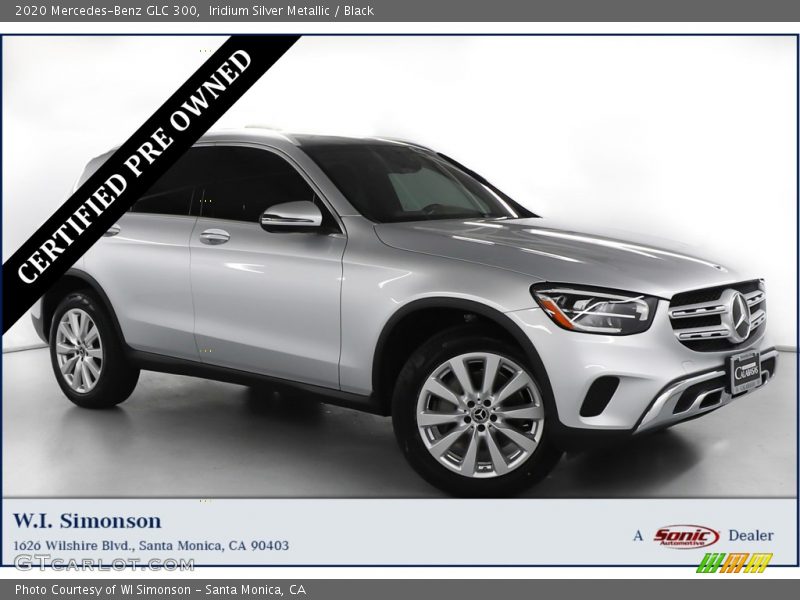 Iridium Silver Metallic / Black 2020 Mercedes-Benz GLC 300